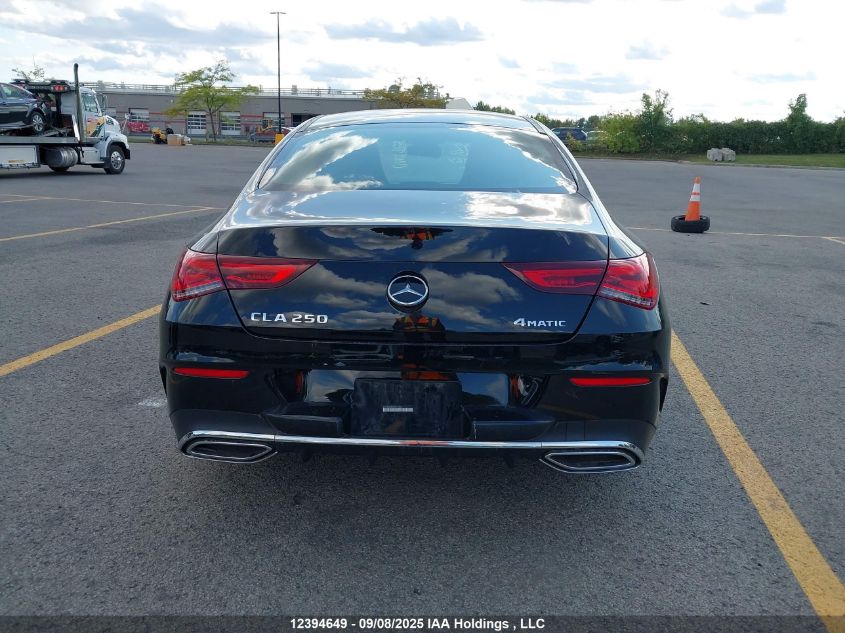 2022 Mercedes-Benz Cla 250 Coupe 4Matic VIN: W1K5J4HB9NN317064 Lot: 12394649