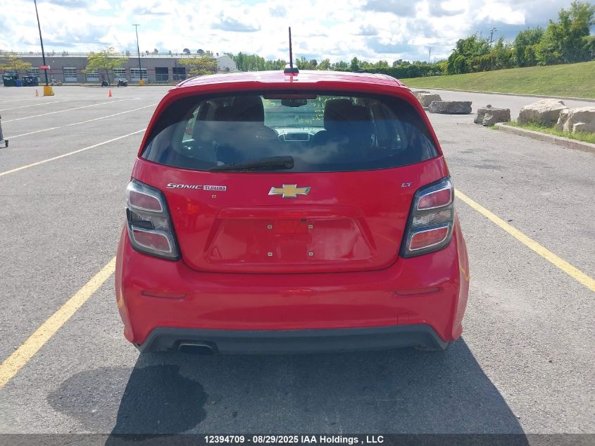 2017 Chevrolet Sonic VIN: 1G1JD6SB5H4137880 Lot: 12394709