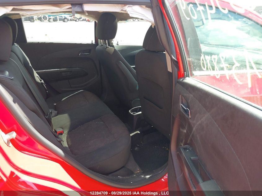 2017 Chevrolet Sonic VIN: 1G1JD6SB5H4137880 Lot: 12394709