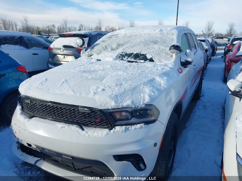 2022 Dodge Durango Pursuit/Enforcer VIN: 1C4RDJFG7NC193310 Lot: 12394739