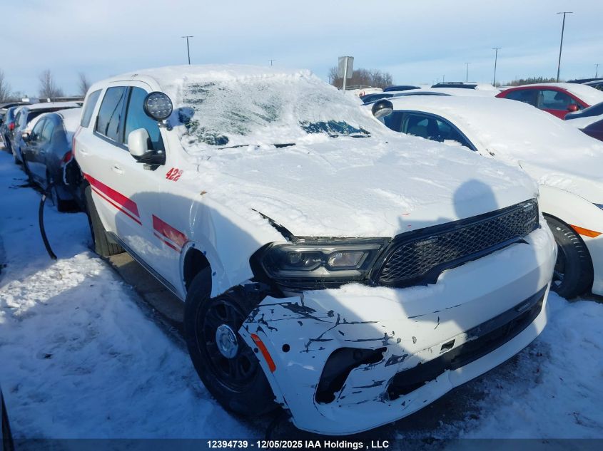 2022 Dodge Durango Pursuit/Enforcer VIN: 1C4RDJFG7NC193310 Lot: 12394739