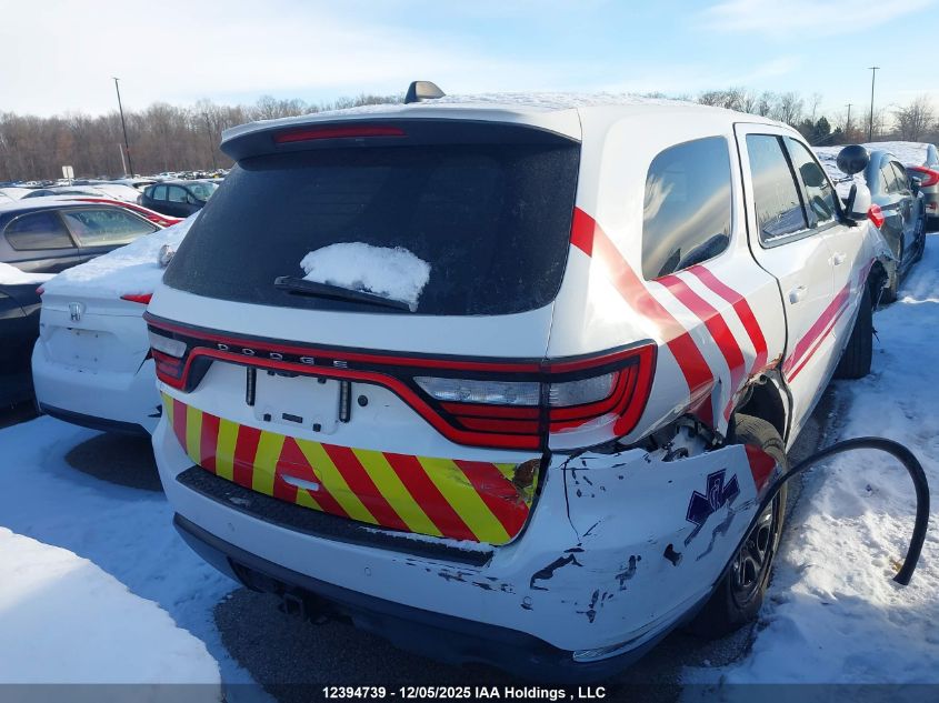 2022 Dodge Durango Pursuit/Enforcer VIN: 1C4RDJFG7NC193310 Lot: 12394739