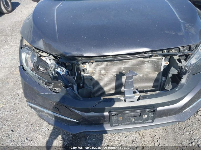 2019 Honda Civic Lx VIN: 2HGFC2F52KH005331 Lot: 12394768