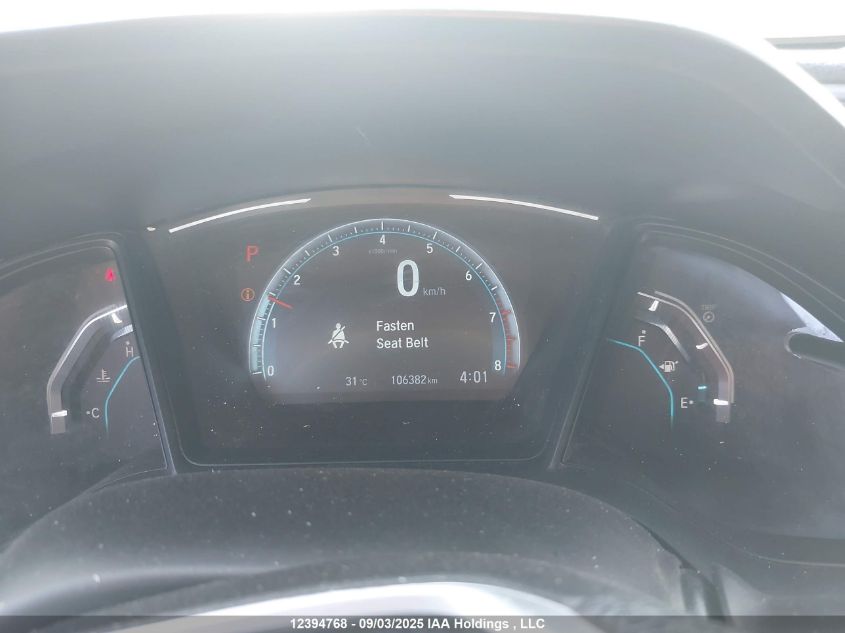 2019 Honda Civic Lx VIN: 2HGFC2F52KH005331 Lot: 12394768