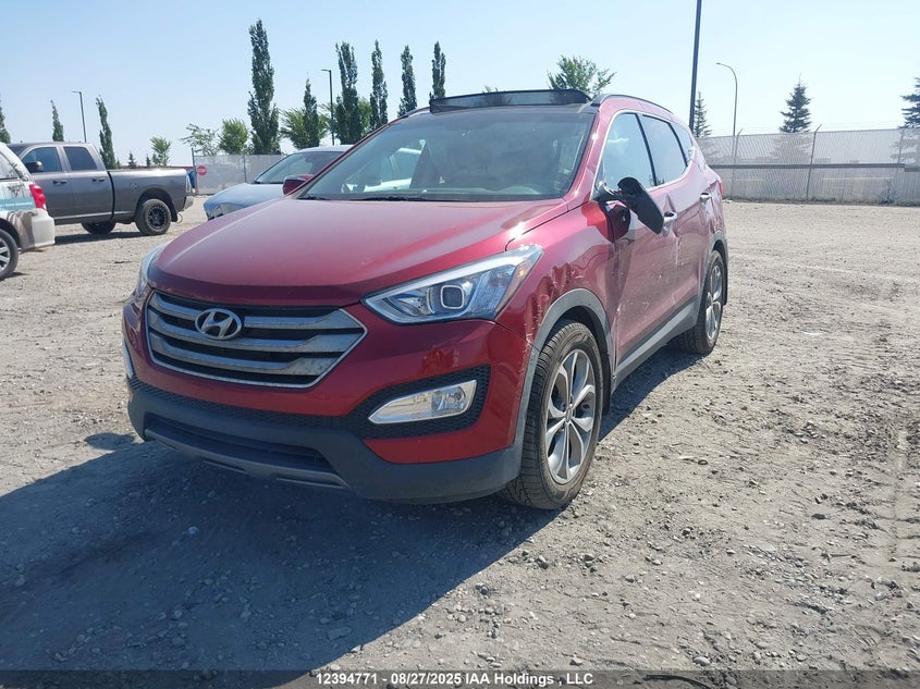 5XYZUDLA9FG243915 2015 HYUNDAI SANTA FE photo no. 2