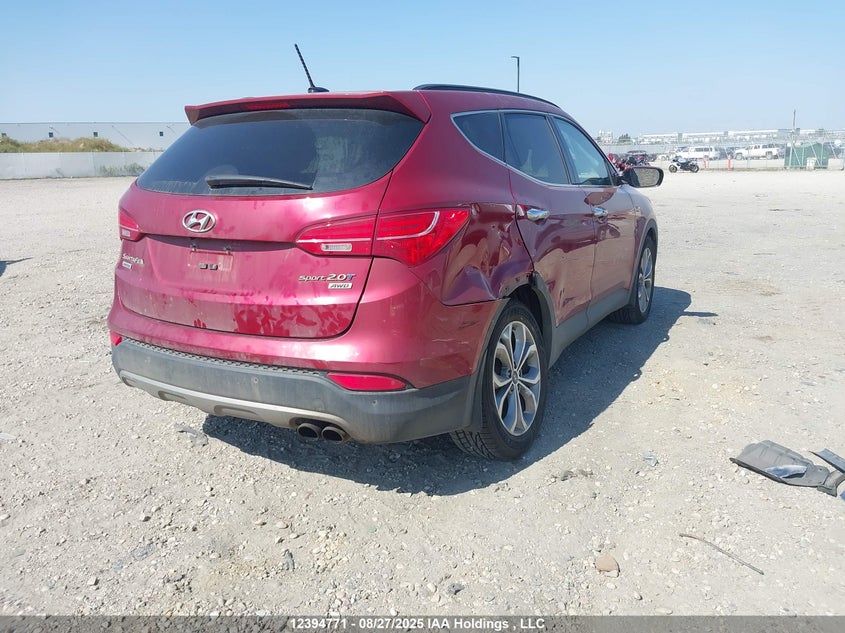 5XYZUDLA9FG243915 2015 HYUNDAI SANTA FE photo no. 4