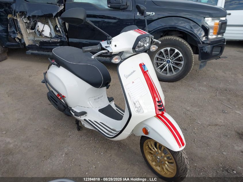 2022 Vespa Primavera/Sprint 150 VIN: ZAPM818G8N5802595 Lot: 12394818