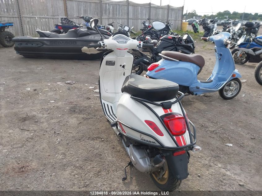 2022 Vespa Primavera/Sprint 150 VIN: ZAPM818G8N5802595 Lot: 12394818