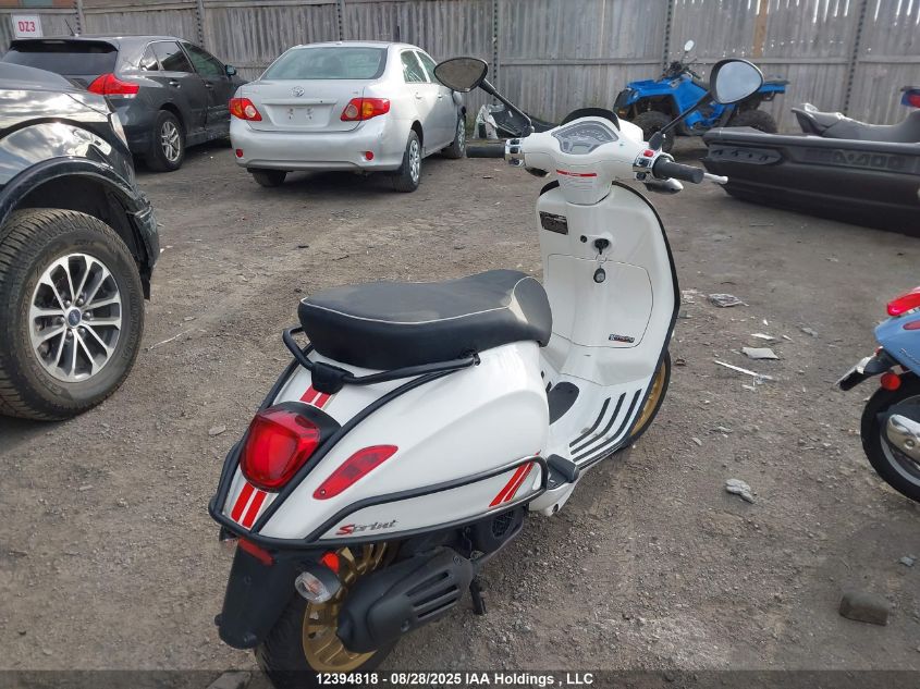 2022 Vespa Primavera/Sprint 150 VIN: ZAPM818G8N5802595 Lot: 12394818