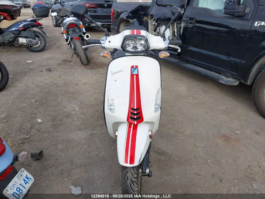 2022 Vespa Primavera/Sprint 150 VIN: ZAPM818G8N5802595 Lot: 12394818
