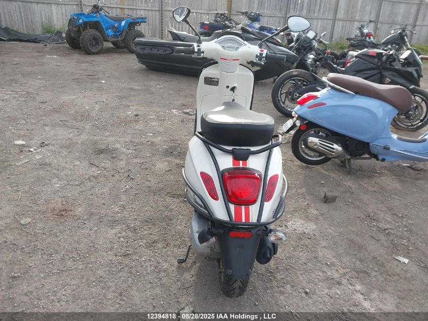 2022 Vespa Primavera/Sprint 150 VIN: ZAPM818G8N5802595 Lot: 12394818