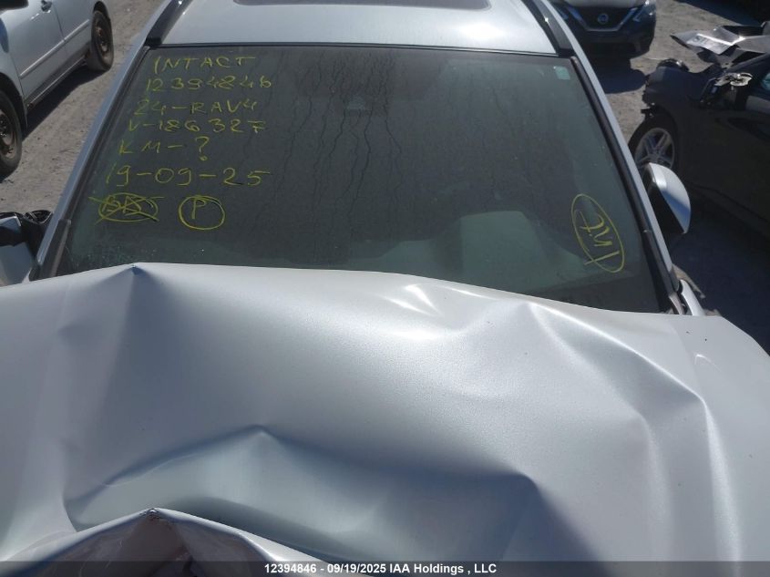 2024 Toyota Rav4 VIN: 2T3RWRFV8RW186327 Lot: 12394846