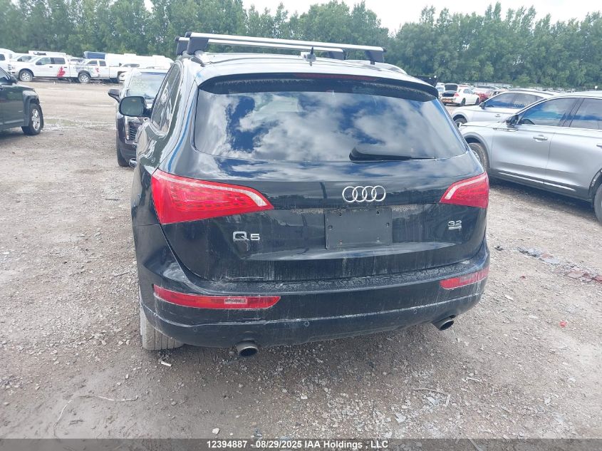 2010 Audi Q5 3.2 Premium VIN: WA1LKCFP1AA087622 Lot: 12394887