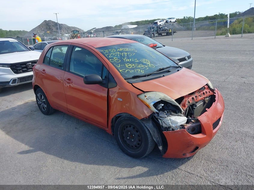 JTDKT923885188583 2008 Toyota Yaris auction photo 1