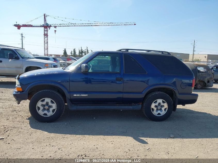 2005 Chevrolet Blazer VIN: 1GNCT18XX5K117857 Lot: 12394975