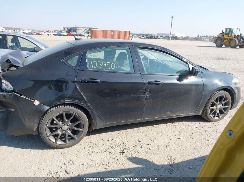 2013 Dodge Dart Sxt VIN: 1C3CDFBA6DD184132 Lot: 12395011