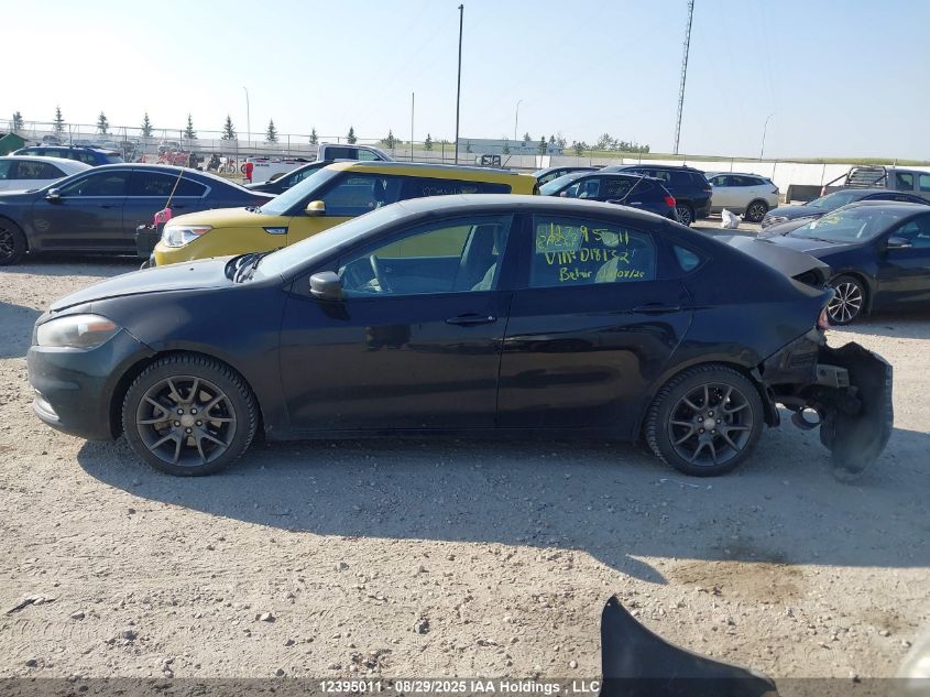 2013 Dodge Dart Sxt VIN: 1C3CDFBA6DD184132 Lot: 12395011