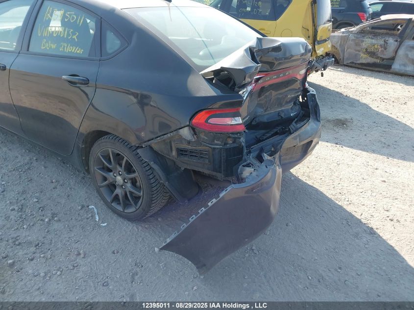 2013 Dodge Dart Sxt VIN: 1C3CDFBA6DD184132 Lot: 12395011