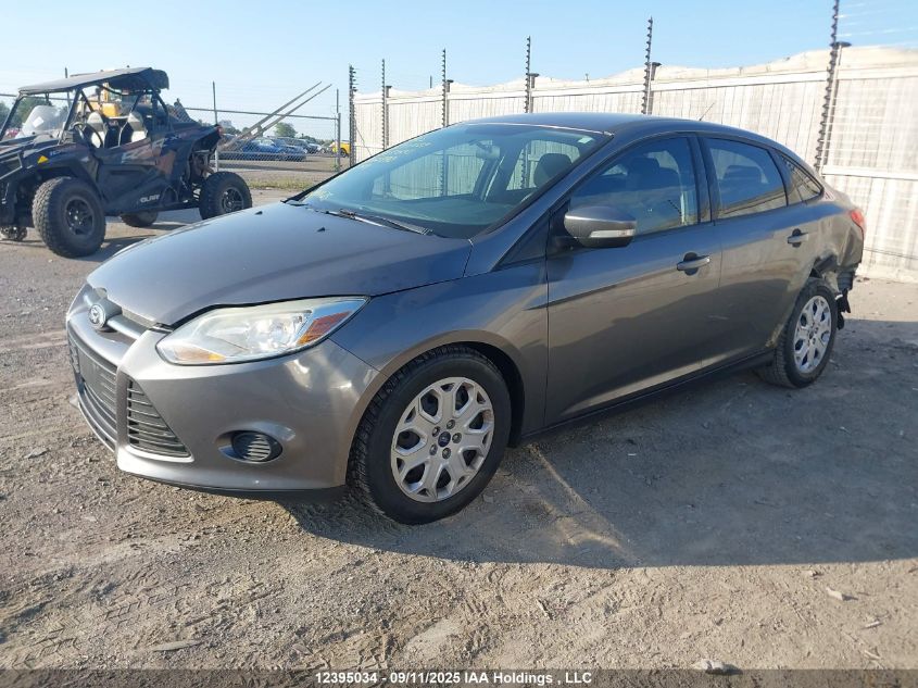 2014 Ford Focus Se VIN: 1FADP3F25EL342840 Lot: 12395034
