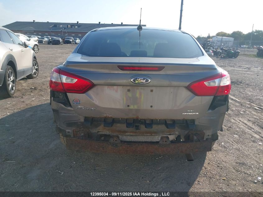 2014 Ford Focus Se VIN: 1FADP3F25EL342840 Lot: 12395034
