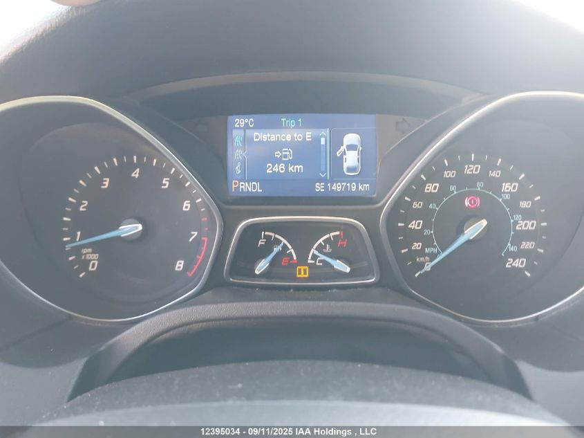 2014 Ford Focus Se VIN: 1FADP3F25EL342840 Lot: 12395034