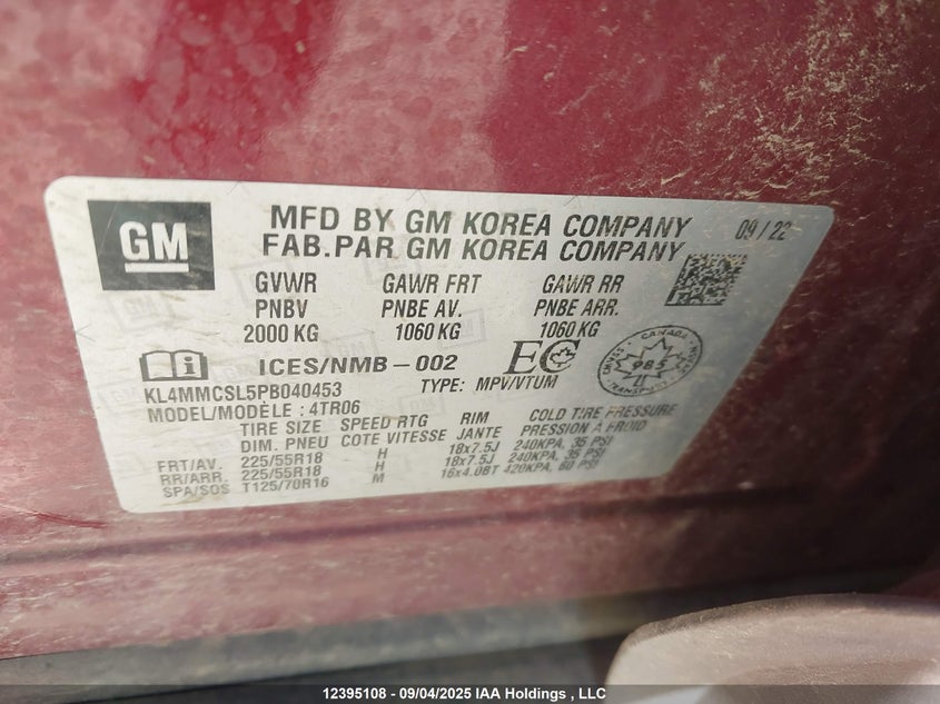 KL4MMCSL5PB040453 2023 BUICK ENCORE GX photo no. 18