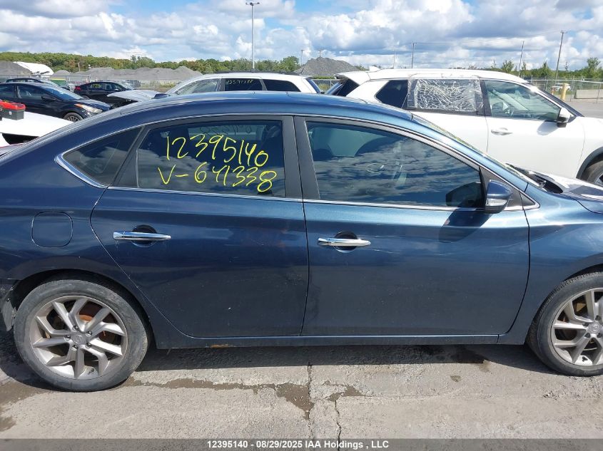 2015 Nissan Sentra VIN: 3N1AB7AP5FL641338 Lot: 12395140