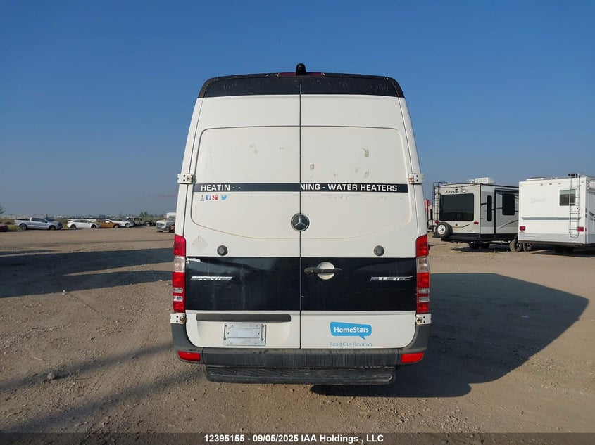 2015 Mercedes-Benz Sprinter 2500 High Roof VIN: WD3BE8DC7F5997033 Lot: 12395155