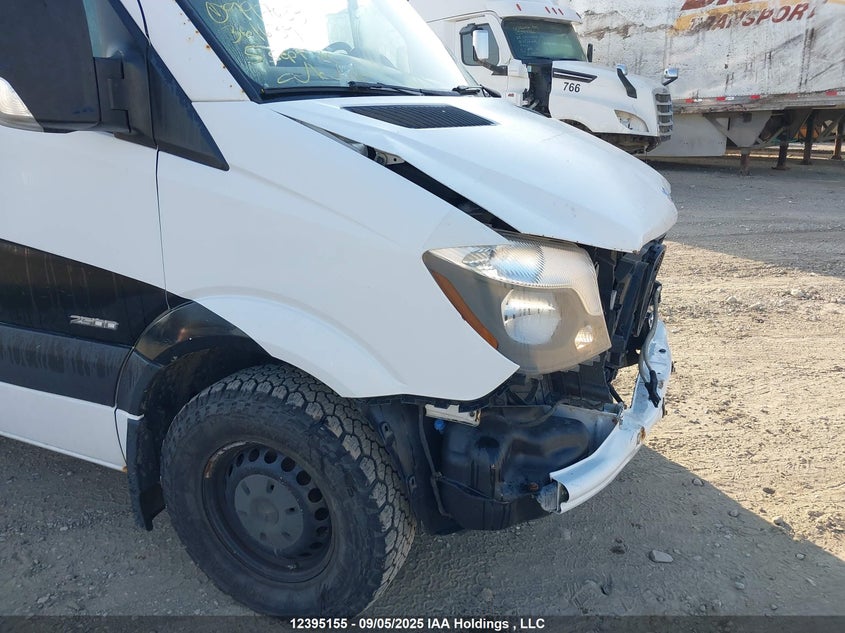 2015 Mercedes-Benz Sprinter 2500 High Roof VIN: WD3BE8DC7F5997033 Lot: 12395155