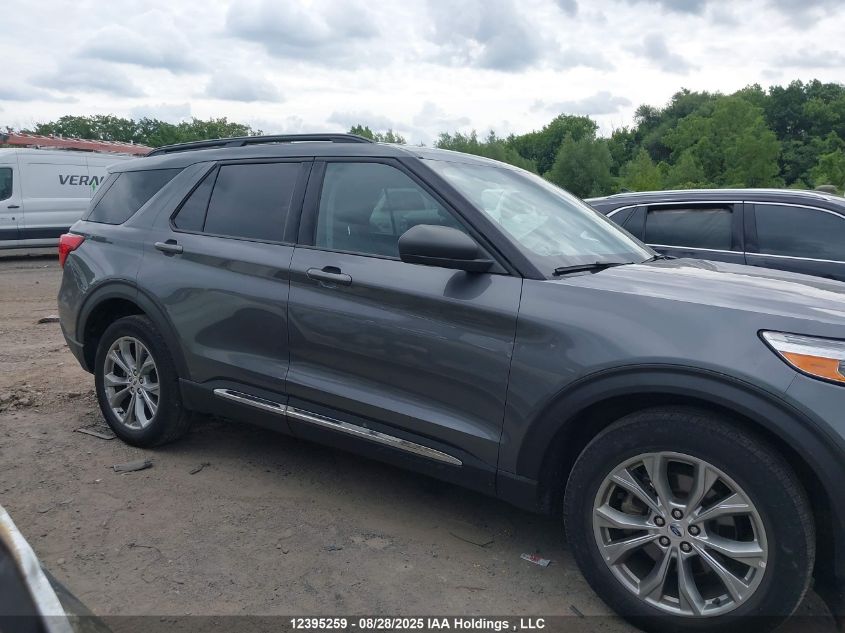 2022 Ford Explorer Xlt VIN: 1FMSK8DH6NGB18937 Lot: 12395259