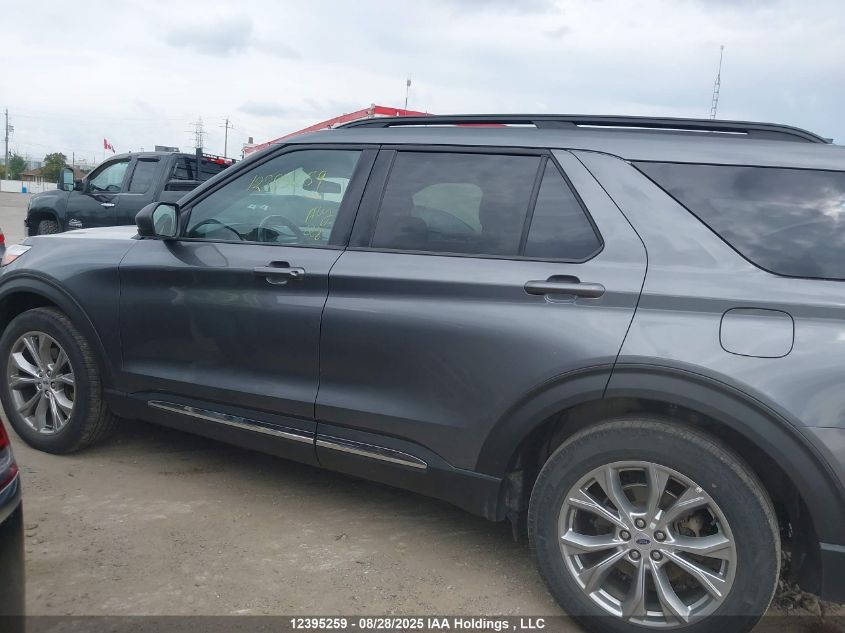2022 Ford Explorer Xlt VIN: 1FMSK8DH6NGB18937 Lot: 12395259
