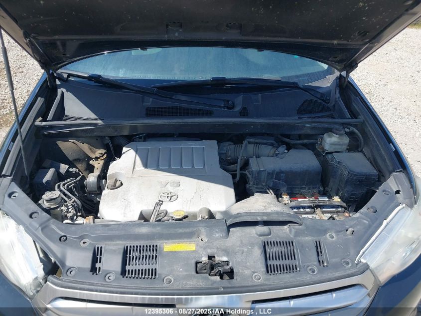 2012 Toyota Highlander V6 VIN: 5TDBK3EH4CS100445 Lot: 12395306