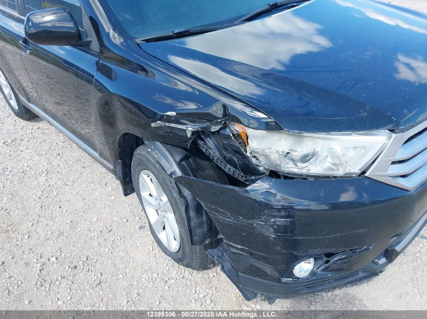 2012 Toyota Highlander V6 VIN: 5TDBK3EH4CS100445 Lot: 12395306