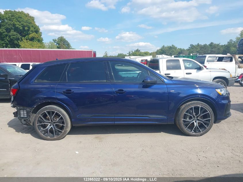 2022 Audi Q7 55 Progressiv VIN: WA1MXBF76ND020647 Lot: 12395322