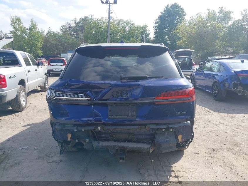 2022 Audi Q7 55 Progressiv VIN: WA1MXBF76ND020647 Lot: 12395322