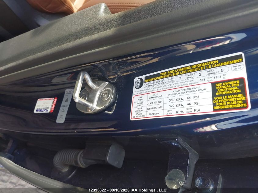 2022 Audi Q7 55 Progressiv VIN: WA1MXBF76ND020647 Lot: 12395322