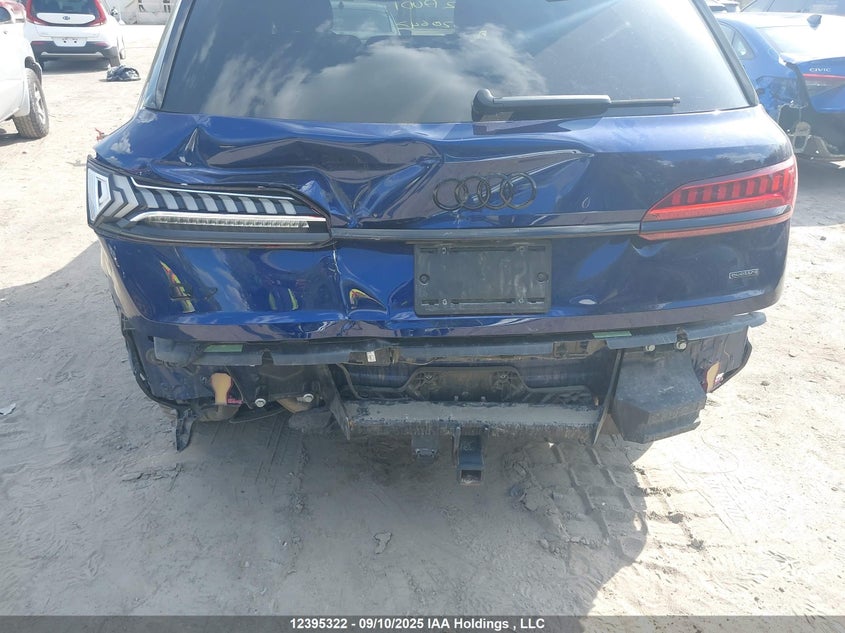 2022 Audi Q7 55 Progressiv VIN: WA1MXBF76ND020647 Lot: 12395322