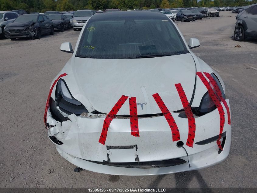 2023 Tesla Model 3 Rwd VIN: 5YJ3E1EA0PF477920 Lot: 12395326