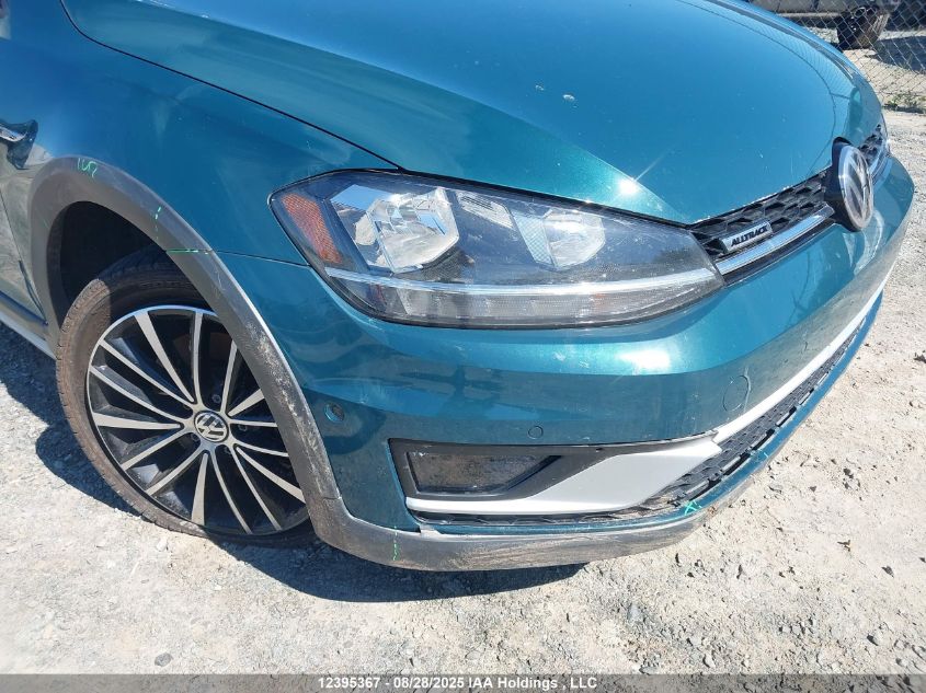 2018 Volkswagen Golf Alltrack 1.8 Tsi VIN: 3VWM17AU6JM761460 Lot: 12395367