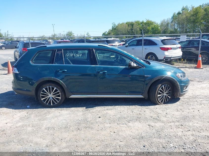 2018 Volkswagen Golf Alltrack 1.8 Tsi VIN: 3VWM17AU6JM761460 Lot: 12395367