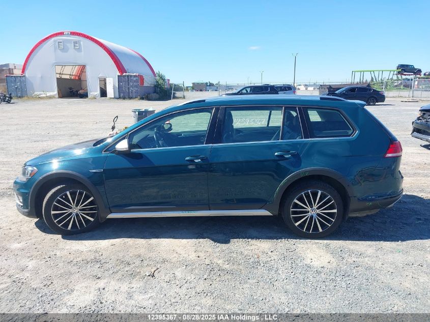 2018 Volkswagen Golf Alltrack 1.8 Tsi VIN: 3VWM17AU6JM761460 Lot: 12395367