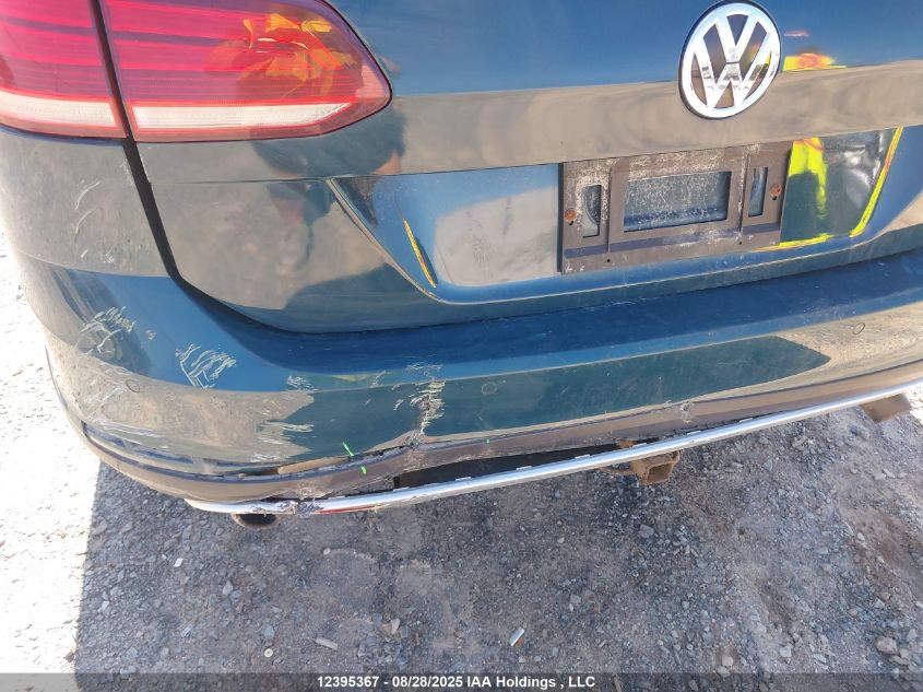 2018 Volkswagen Golf Alltrack 1.8 Tsi VIN: 3VWM17AU6JM761460 Lot: 12395367