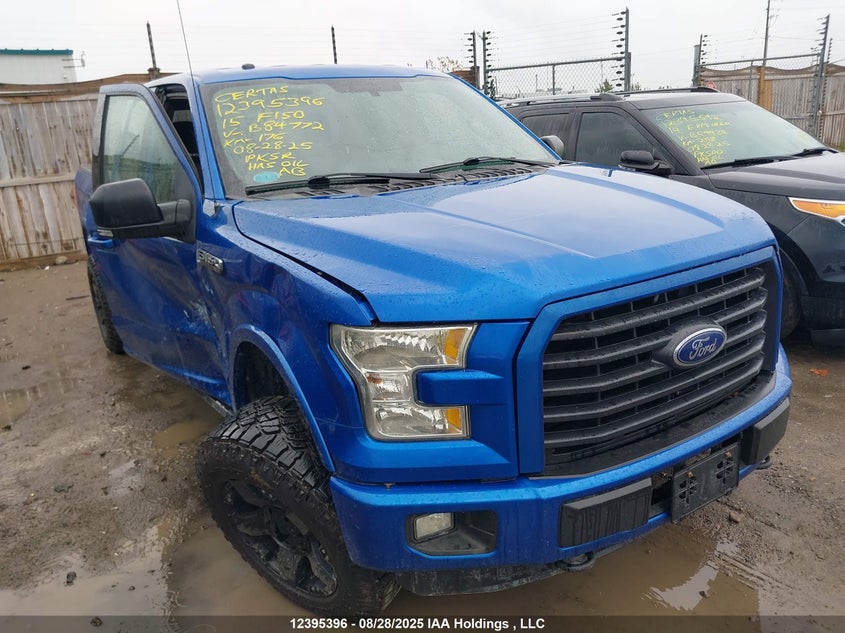 1FTFX1EF7FFB84772 2015 Ford F150 Super Cab auction photo 1