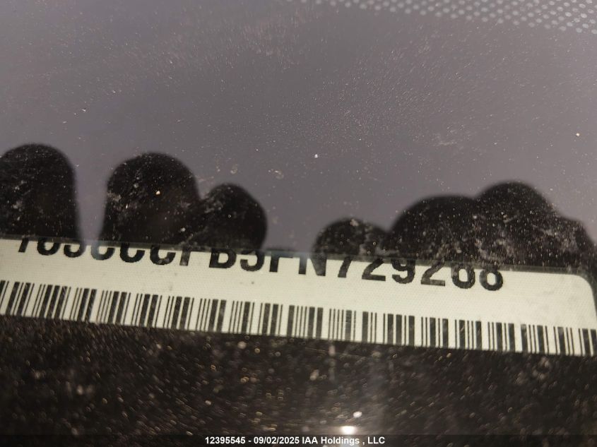 2015 Chrysler 200 Lx VIN: 1C3CCCFB5FN729268 Lot: 12395545