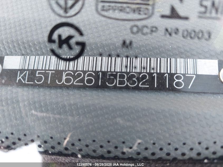 2005 Suzuki Swift VIN: KL5TJ62615B321187 Lot: 12395576