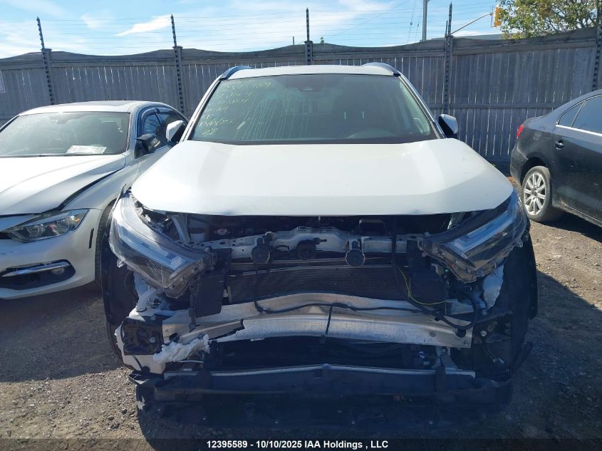 2022 Toyota Rav4 Limited VIN: 2T3DWRFV7NW137804 Lot: 12395589