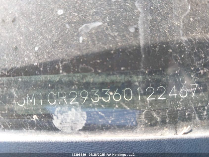 2006 Mazda 5 VIN: JM1CR293360122467 Lot: 12395680