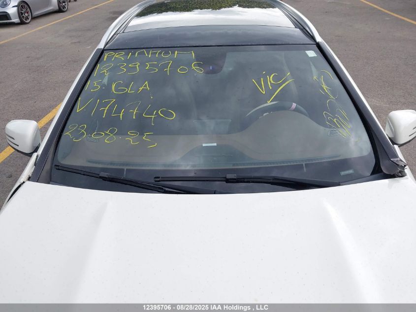 2015 Mercedes-Benz Gla 250 4Matic VIN: WDCTG4GB2FJ174740 Lot: 12395706