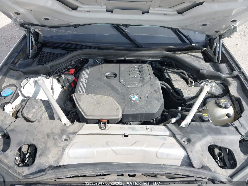 2022 BMW X3 xDrive30I VIN: 5UX53DP08N9L33574 Lot: 12395794
