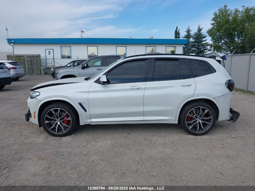 2022 BMW X3 xDrive30I VIN: 5UX53DP08N9L33574 Lot: 12395794
